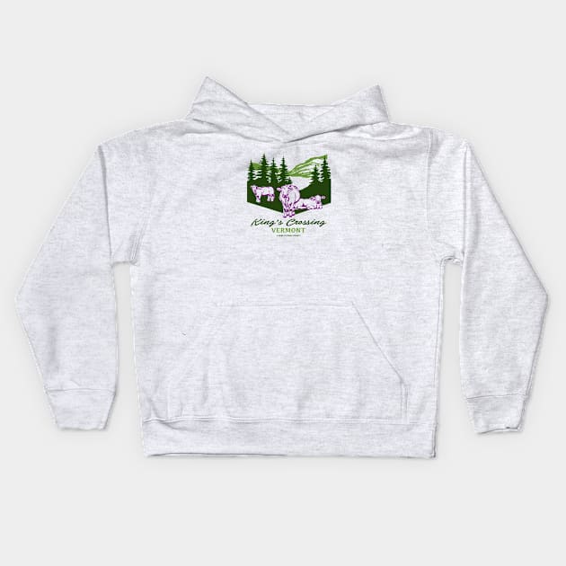 King's Crossing, Vermont: Home of the Skrulls Kids Hoodie by Newpanel2